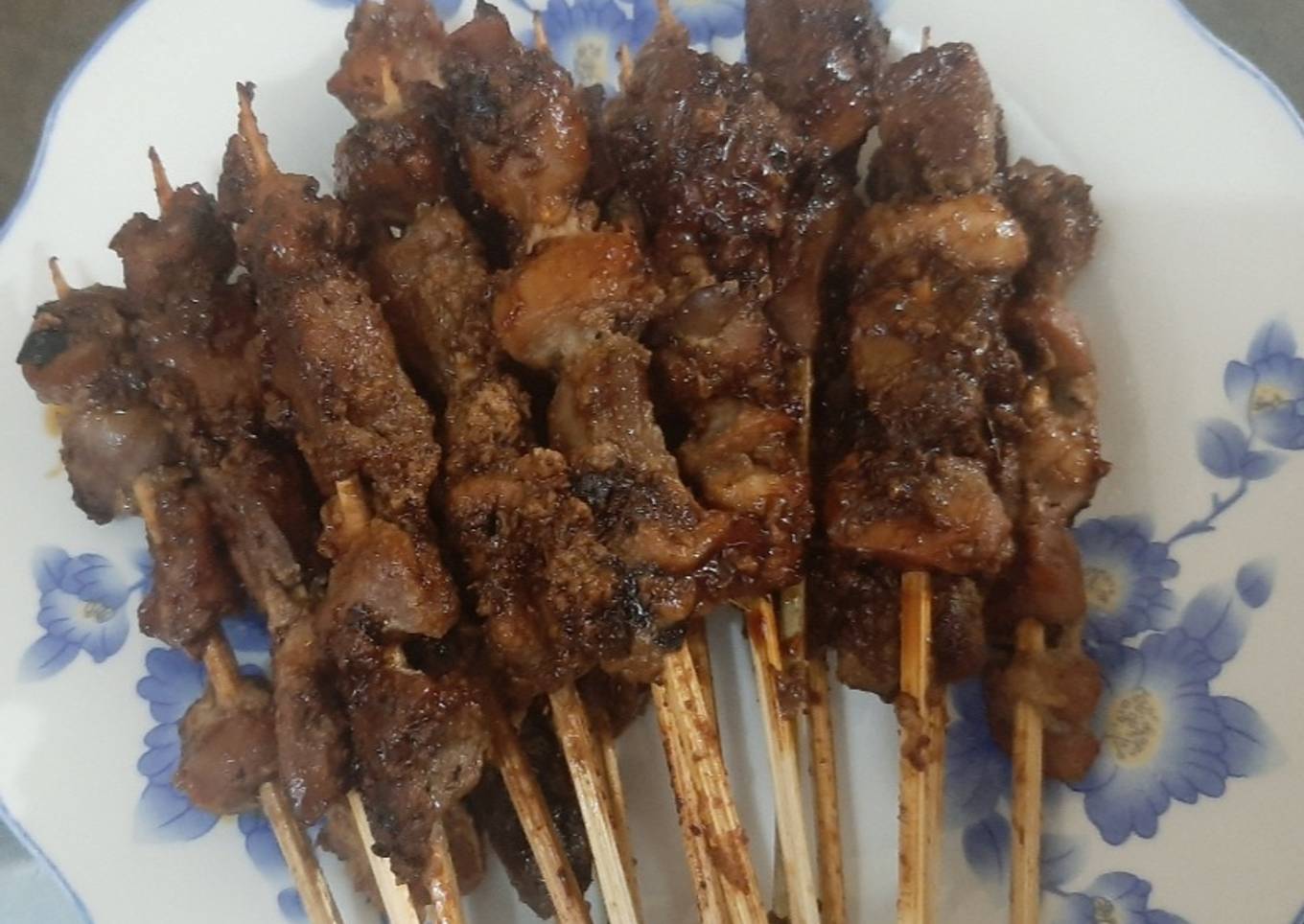 Sate Ati Ampela Ayam Kampung
