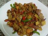 Wok de verduras con quinoa