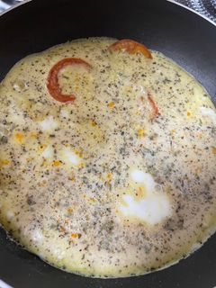 صورة لوصفة بيض بالطماطم