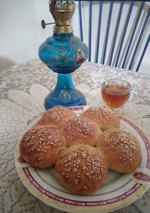 عکسی از دستور نان شیرمال