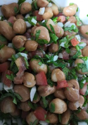 صورة لوصفة سلطة فول