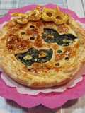 Torta salata in maschera