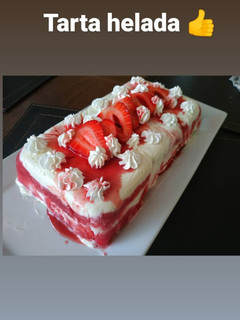 Una foto de Tarta helada vegana en 15 minutos