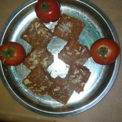 A picture of Tomato burfi.