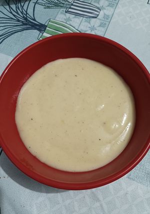 Una foto de Crema de patata