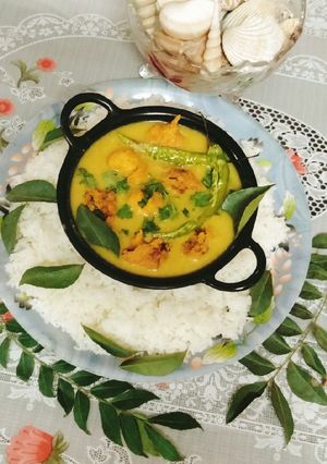 A picture of Kadhi pakora 🥰🥰😋🥰.