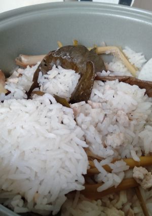 Foto resep Nasi liwet komplit ricecooker