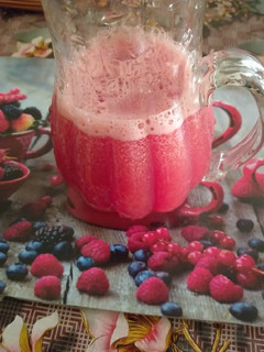 A picture of Water melon juice.