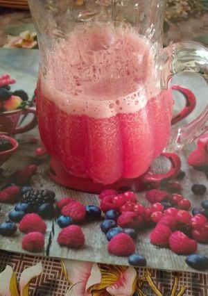 A picture of Water melon juice.