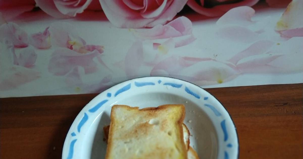 Resep Roti Bakar Isi Telur Dan Keju Oleh Ummu Mumtaza Cookpad