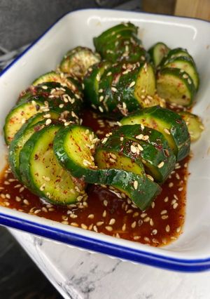 صورة لوصفة خيار الكوري 🇰🇷