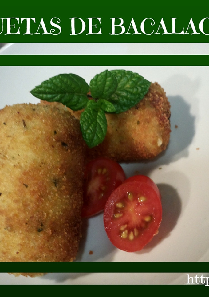 Una foto de Croquetas de bacalao