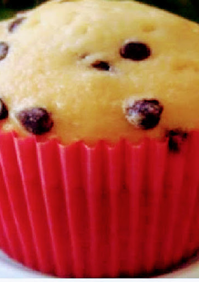 Una foto de Muffins de dulce de leche y chips de chocolate