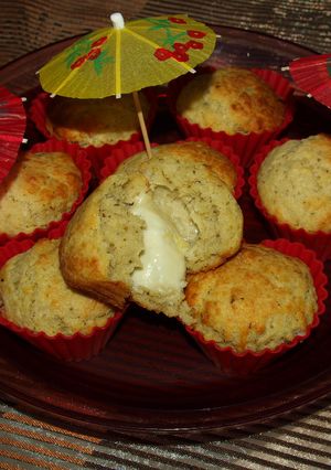 Φωτογραφία της συνταγής Μuffins με μοτσαρελάκια