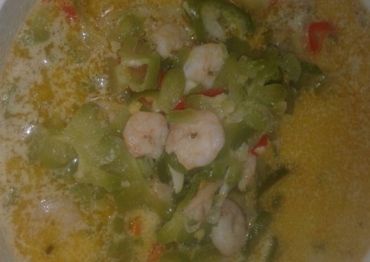 Resep Sayur Pare Udang Kuah Santan, Menggugah Selera