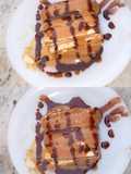 Peanut Butter and Waffer wedge