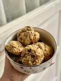 Galletas con chispas de chocolate