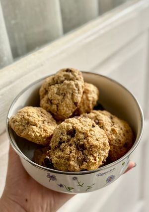 Una foto de Galletas con chispas de chocolate