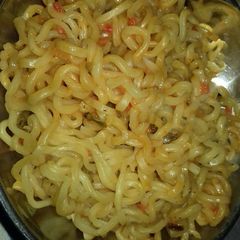 A picture of Soupy noodles.