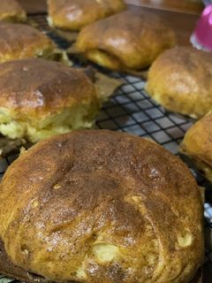 Foto resep Mexican Coffee Bun - No Knead (a.k.a Roti Boy)