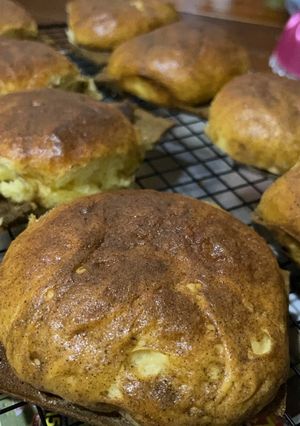 Foto resep Mexican Coffee Bun - No Knead (a.k.a Roti Boy)