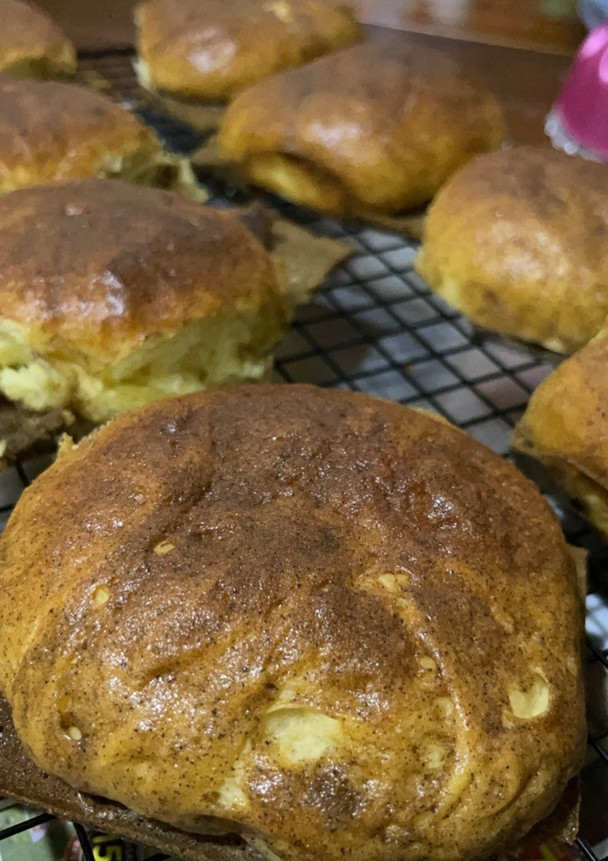 Foto resep Mexican Coffee Bun - No Knead (a.k.a Roti Boy)