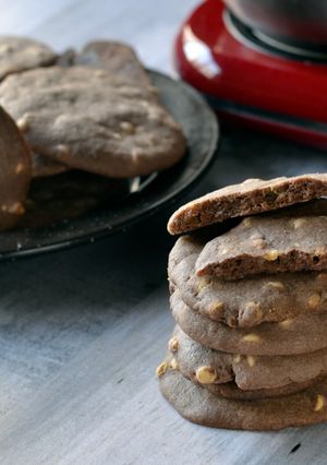Una foto de Cookies de chocolate