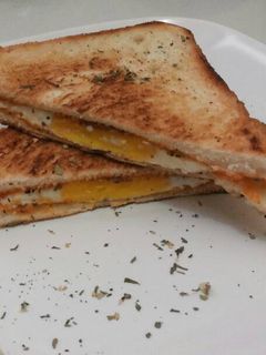 Foto resep Simple Egg Sandwich