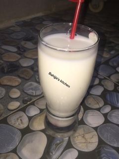Apple & Milk juice ainihin hoton girkin
