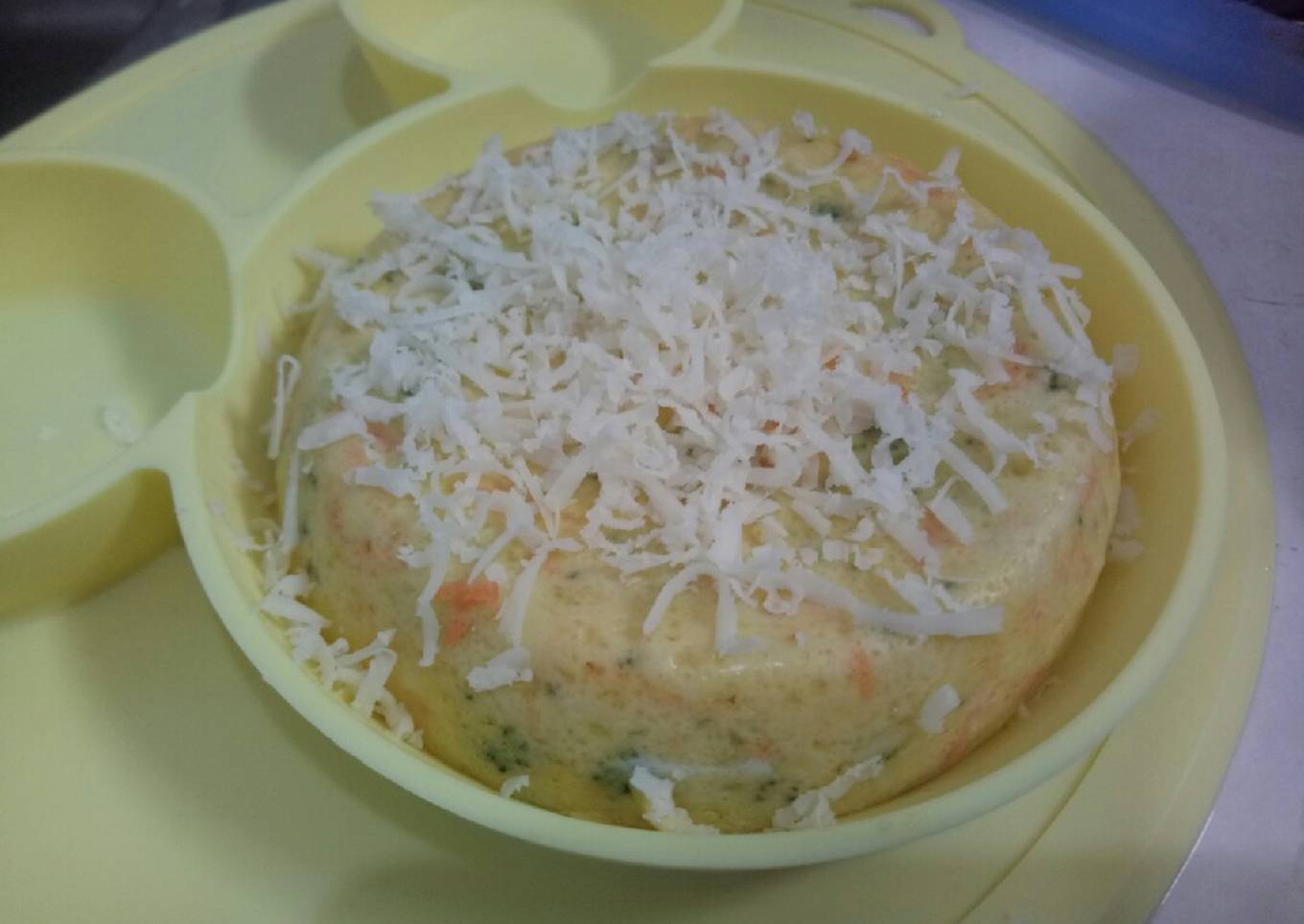#6 (MPASI 1+) Tahu Telur Kukus