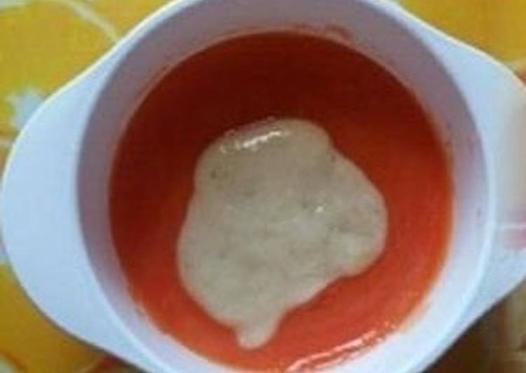 Bahan Pure Pisang Pepaya MPASI | Cara Membuat Pure Pisang Pepaya MPASI Yang Mudah Dan Praktis