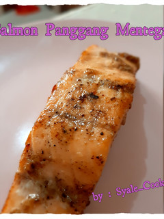Foto resep Salmon Panggang Mentega Sooo Simple