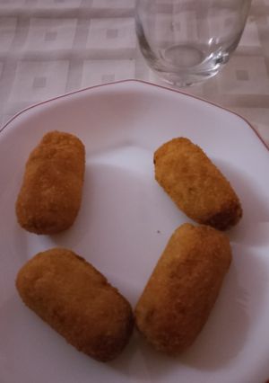 Una foto de Croquetas de salmón