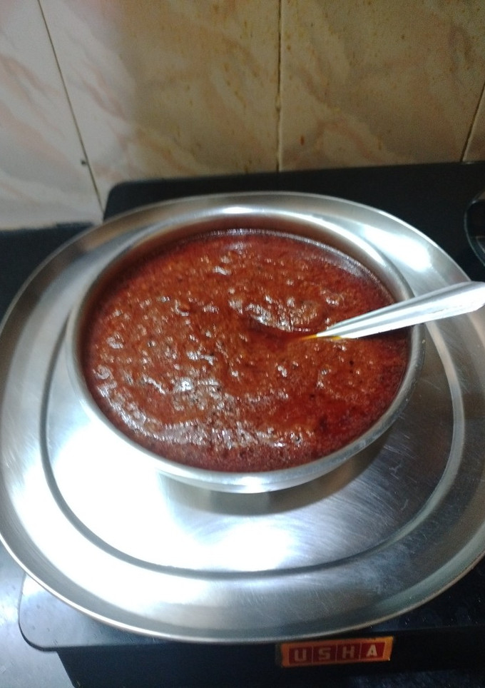 ஸ்பைஸி டமேட்டோ தொக்கு செய்முறை முக்கிய புகைப்படம்