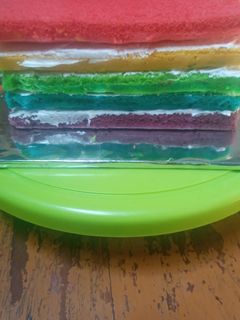 Foto resep Rainbow Cake Kukus Ny Liem