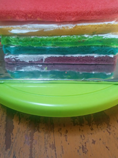 Foto resep Rainbow Cake Kukus Ny Liem