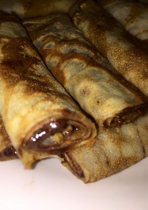 Une photo de Les crêpes sucré 🥞
