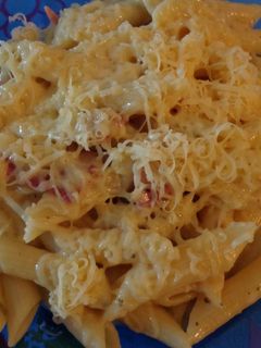 Tejszínes-sonkás penne recept fotója