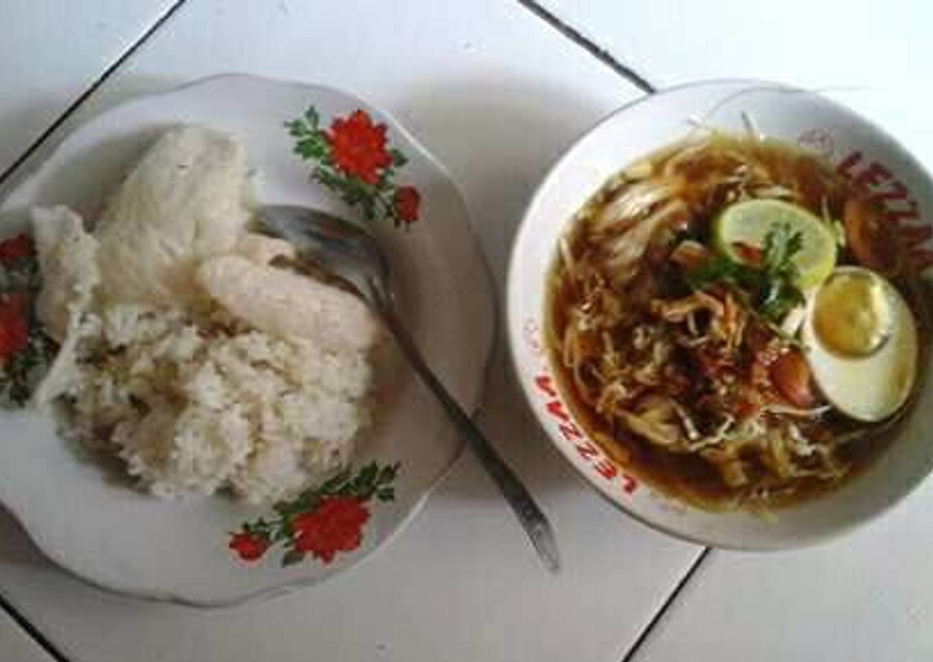 Soto Ayam Lamongan Kuah Bening