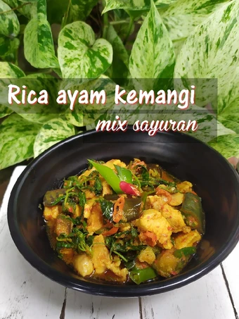 Langkah Gampang Menyiapkan Resep Rica ayam kemangi mix sayuran yang Uenak Anti Ribet, Mantap Sekali
