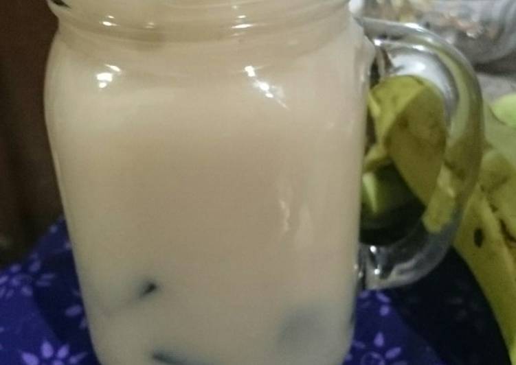 Teh susu cincau