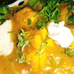 Paneer Butter Masala (cottage cheese) A picture of Paneer Butter Masala (cottage cheese).