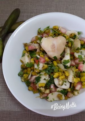 A picture of Fresh Waterchestnut Sprouts Salad.