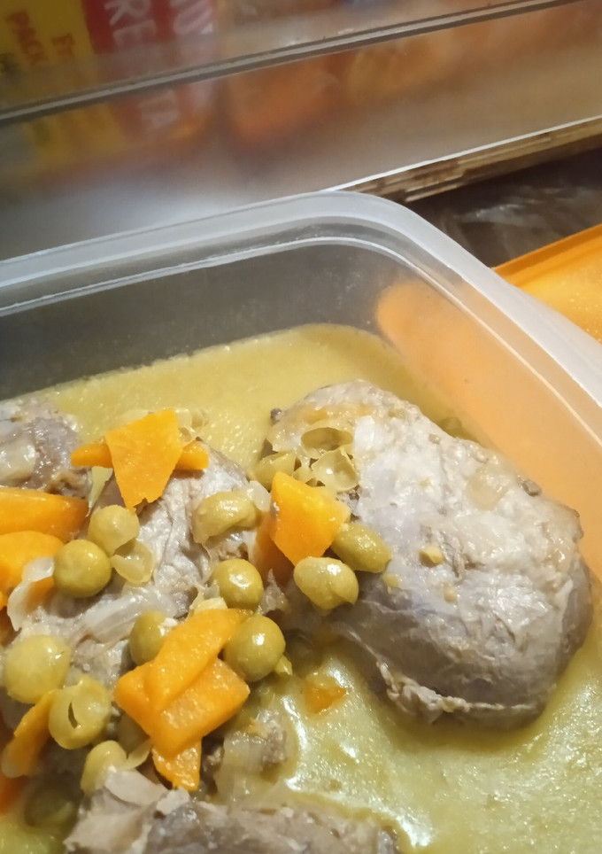 Una foto de Carrilleras de cerdo en salsa