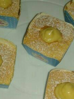 Foto resep Hokkaido cup kek cream custard