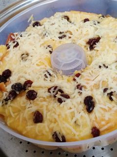 Foto resep Steamed Bread Pudding (puding roti tawar kukus)