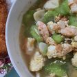 Sayur oyong udang telur segar NO vetsin