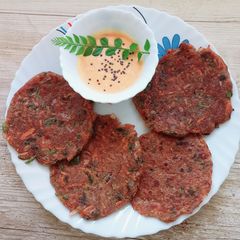 A picture of Brown rice flour cheela.