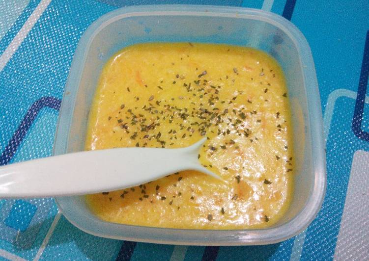 Simple Way to Prepare Favorite Mpasi Corn Soup Pumpkin