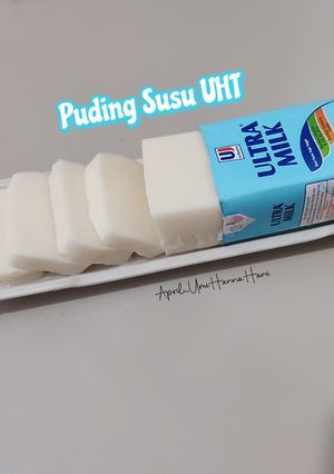 Foto resep Puding Susu UHT Full Cream